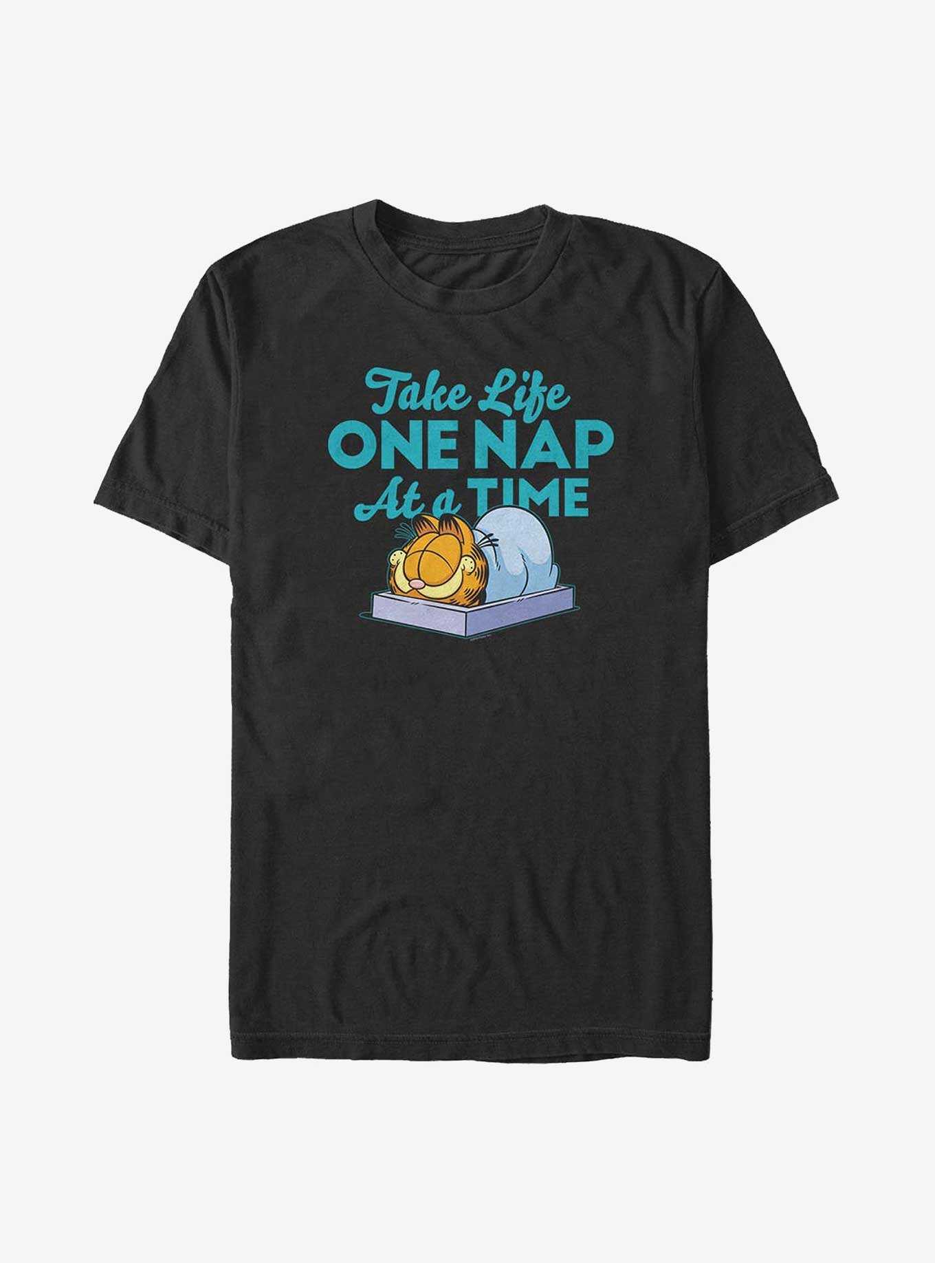 Garfield One Nap At A Time Big & Tall T-Shirt, , hi-res