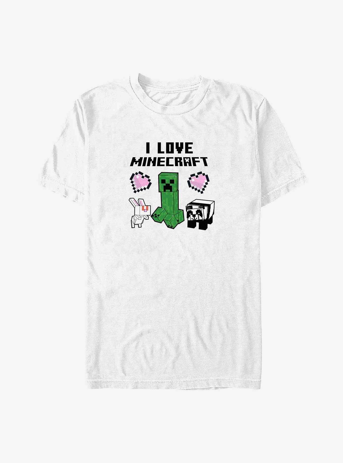 Minecraft I Love Minecraft Big & Tall T-Shirt, , hi-res