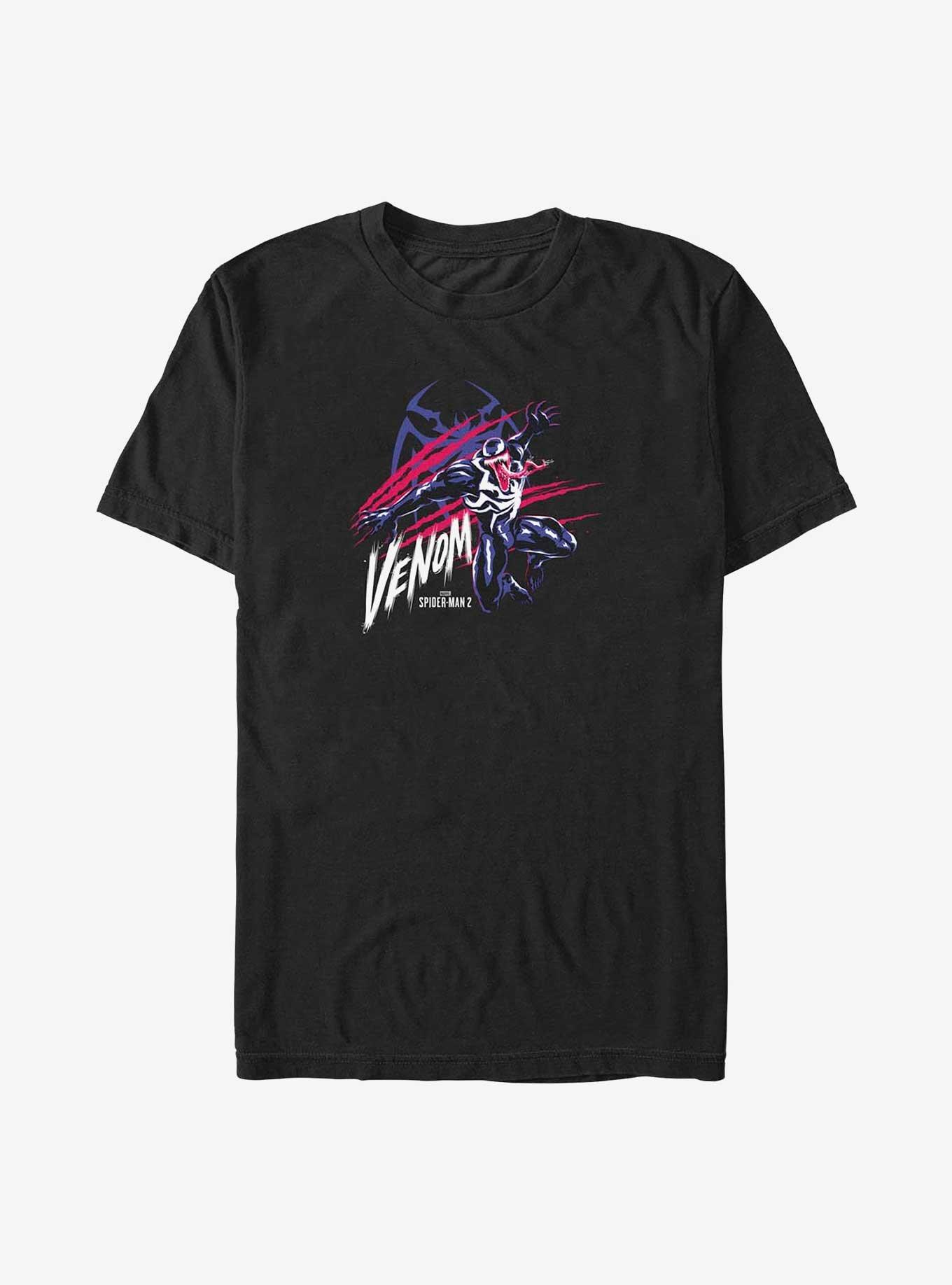 Marvel Venom Scratch Big & Tall T-Shirt, BLACK, hi-res