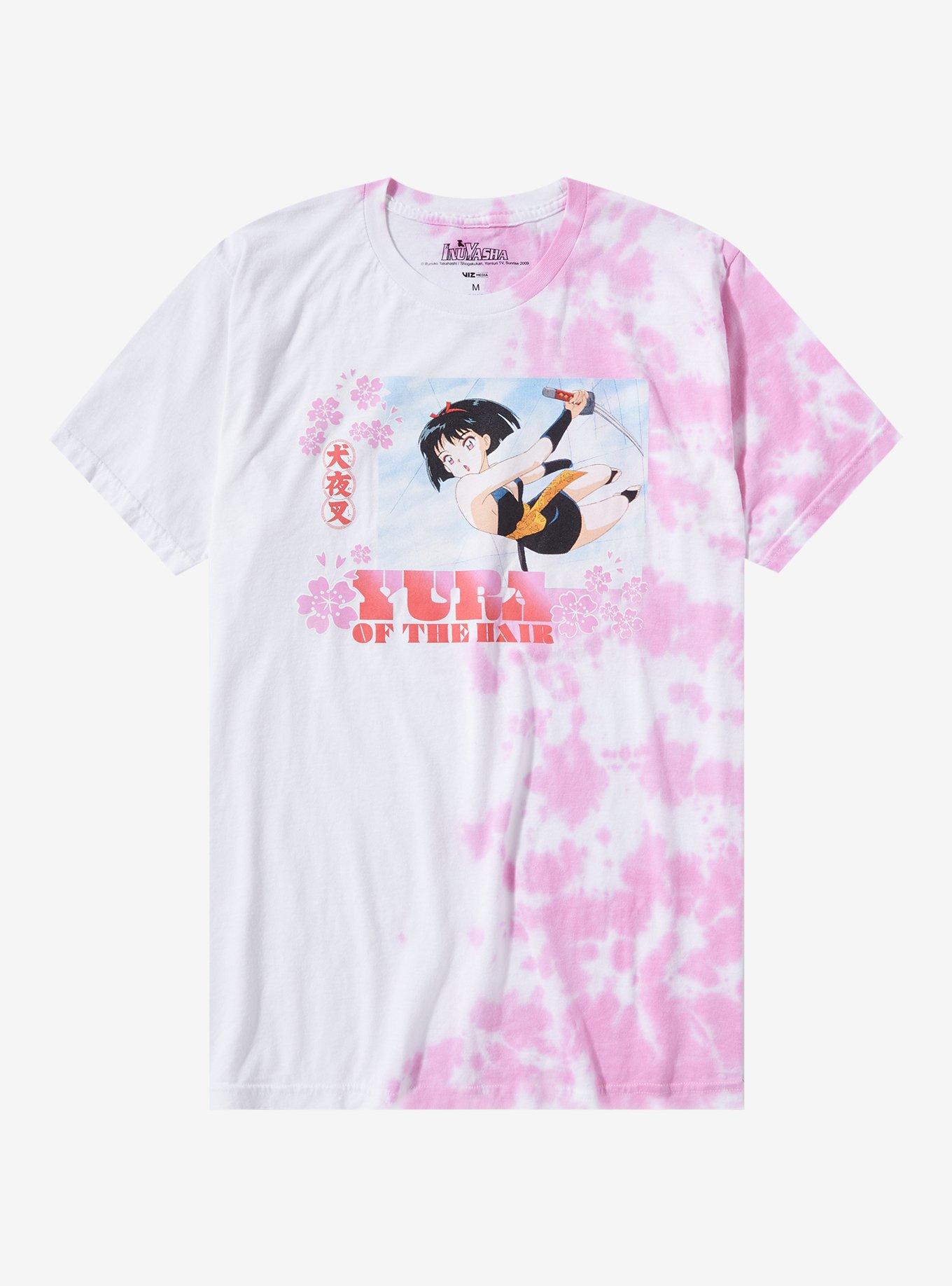 InuYasha Yura Pink Wash T-Shirt, MULTI, hi-res