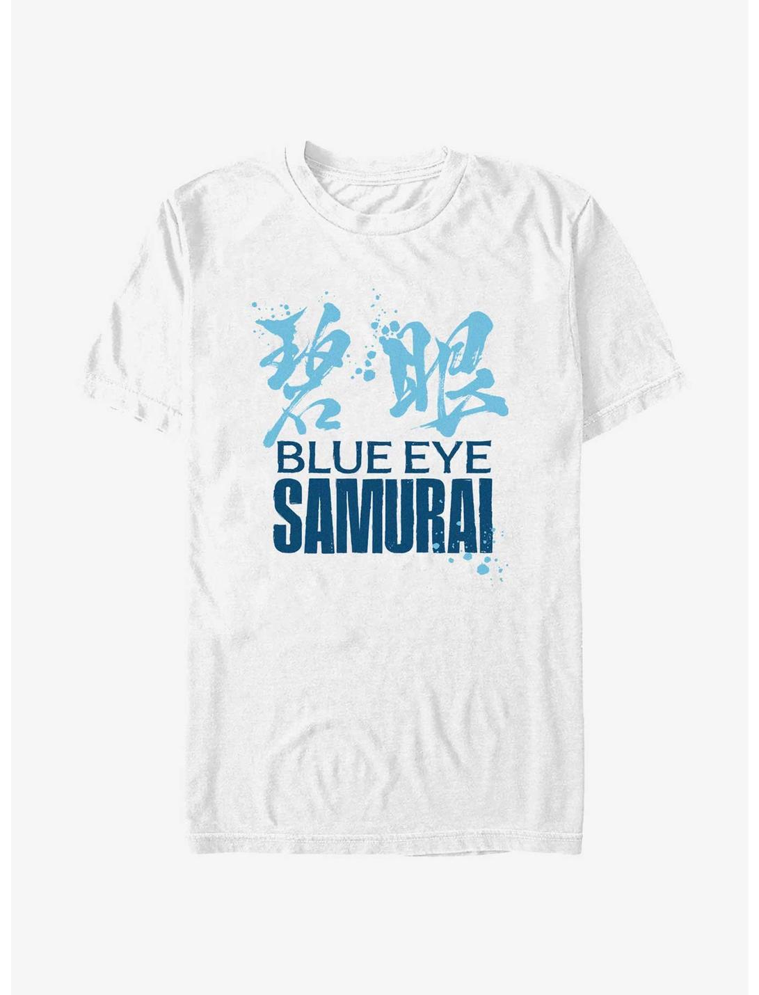 Blue Eye Samurai Logo T-Shirt, WHITE, hi-res