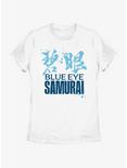 Blue Eye Samurai Logo Womens T-Shirt, WHITE, hi-res