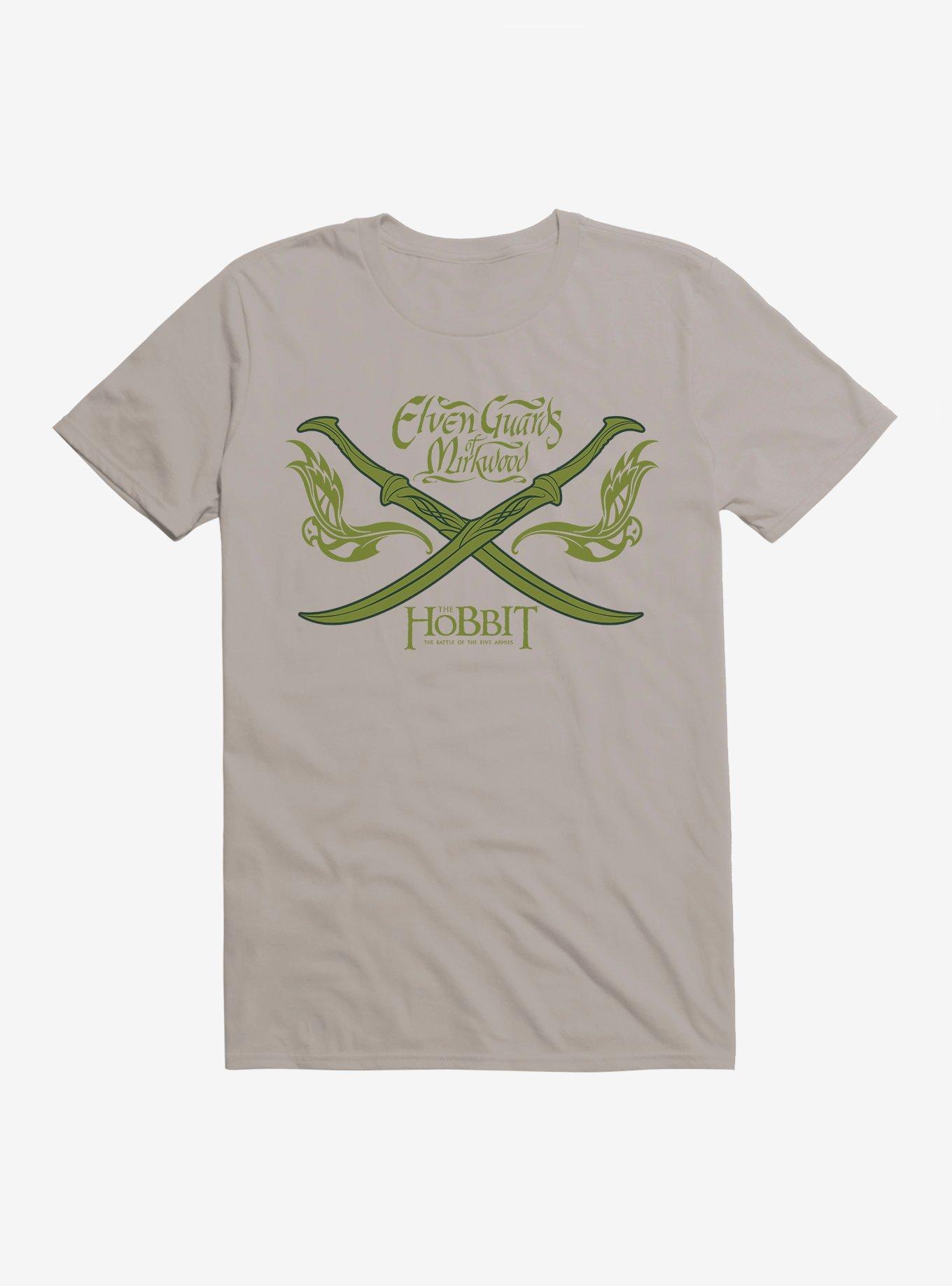 The Hobbit: The Battle Of The Five Armies Elven Guards Of Mirkwood T-Shirt, LIGHT GREY, hi-res