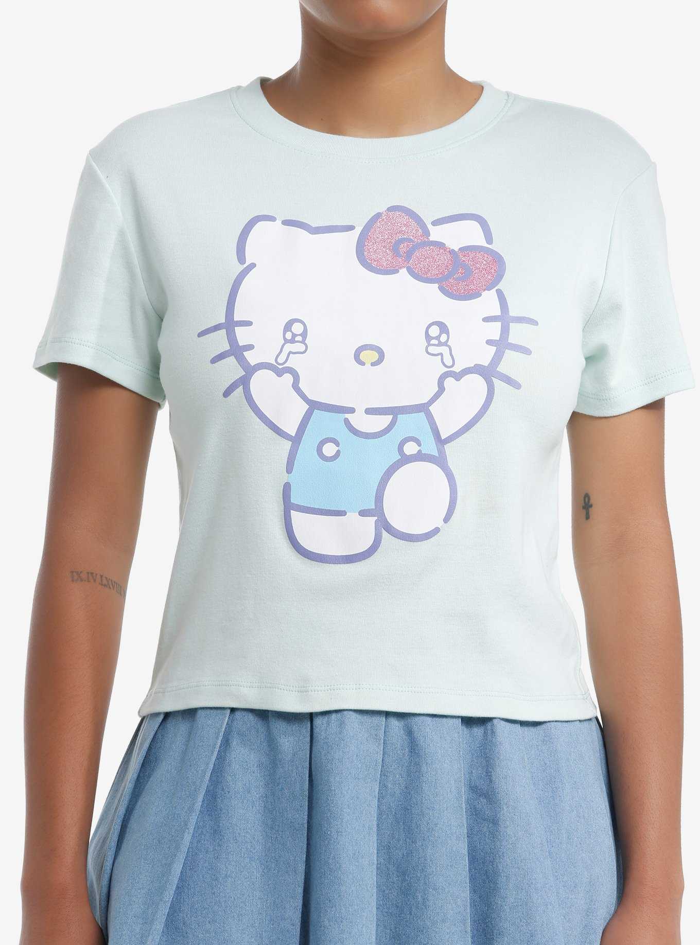 Hello Kitty Crying Girls Baby T-Shirt, , hi-res