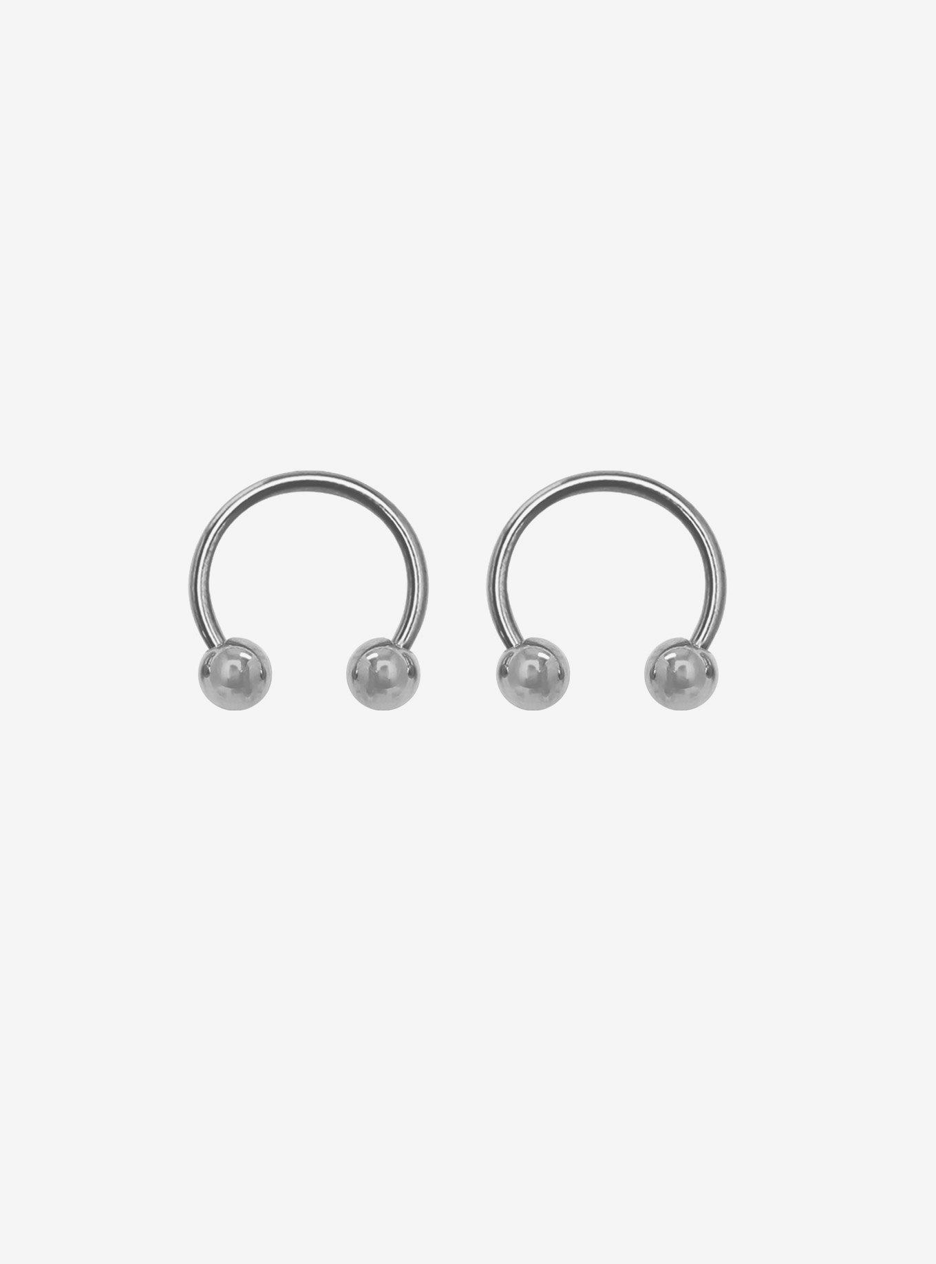 Titanium Circular Barbell 2 Pack, MULTI, hi-res