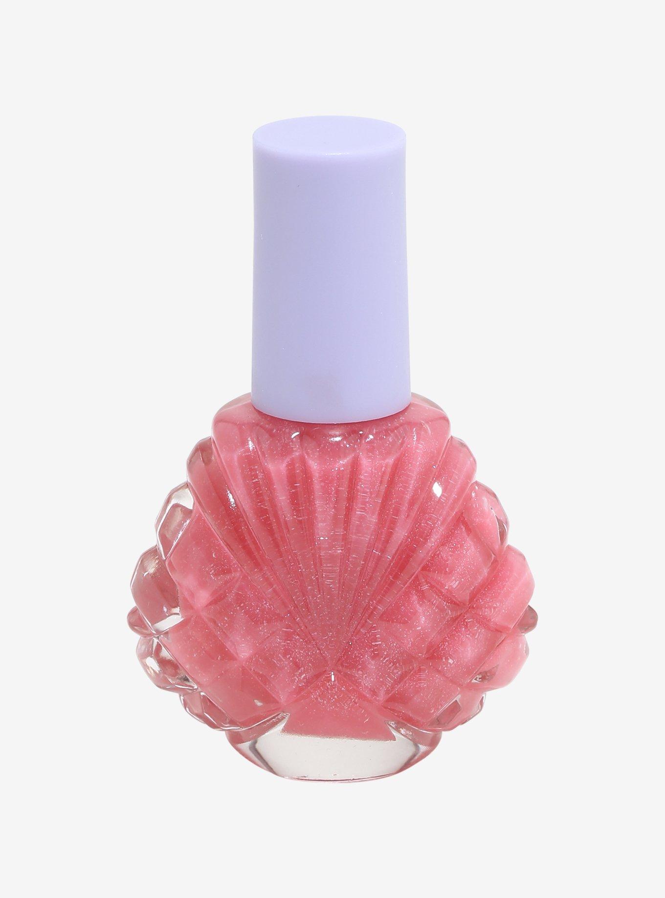 Disney The Little Mermaid Shell Glitter Lip Gloss, , hi-res
