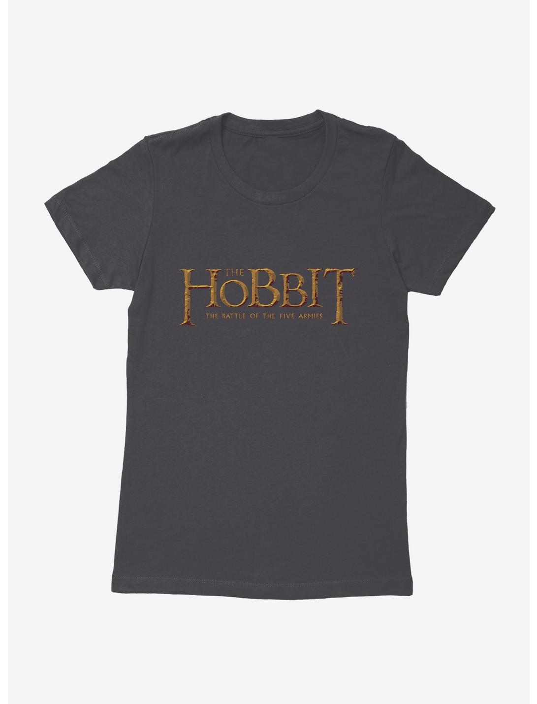 The Hobbit: The Battle Of The Five Armies Title Logo Womens T-Shirt, , hi-res