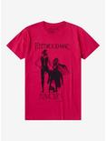 Fleetwood Mac Rumours Pink Boyfriend Fit Girls T-Shirt, PINK, hi-res