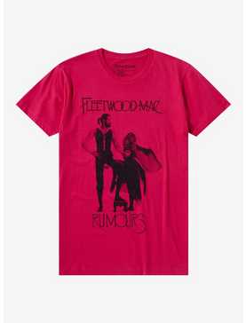 Fleetwood Mac Rumours Pink Boyfriend Fit Girls T-Shirt, , hi-res