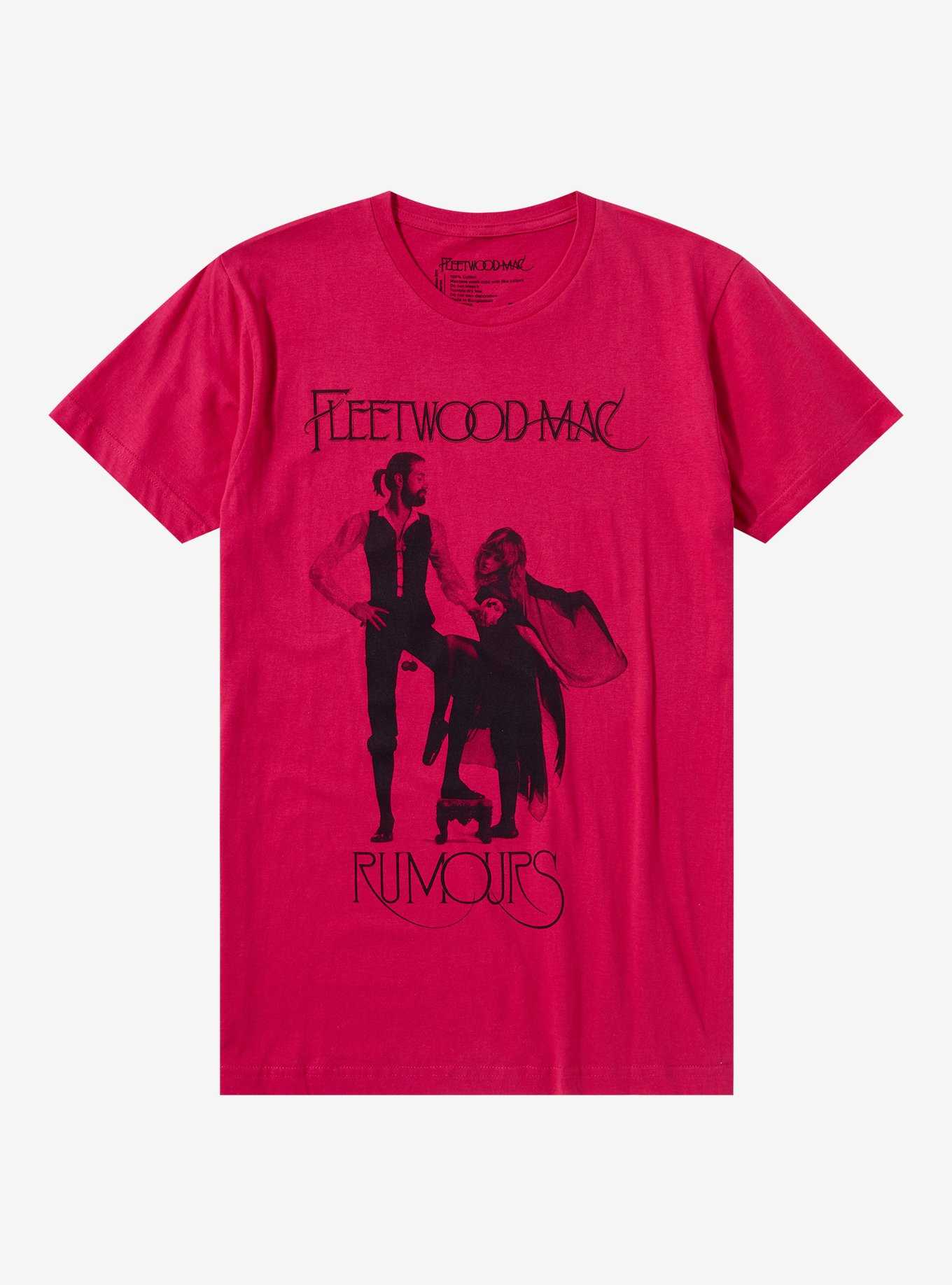 Fleetwood Mac Rumours Pink Boyfriend Fit Girls T-Shirt, , hi-res