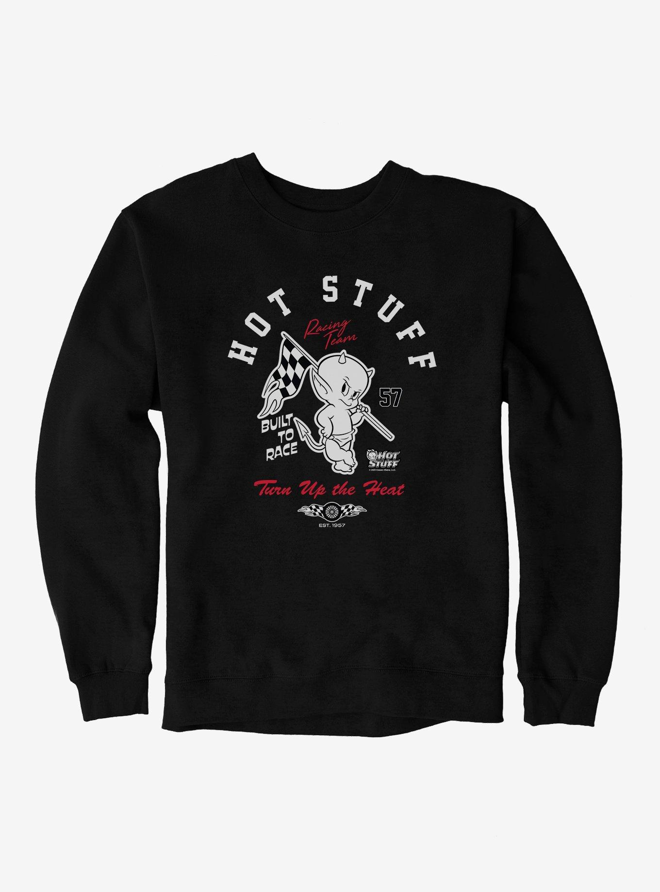 Hot Stuff The Little Devil Turn Up The Heat Sweatshirt, BLACK, hi-res