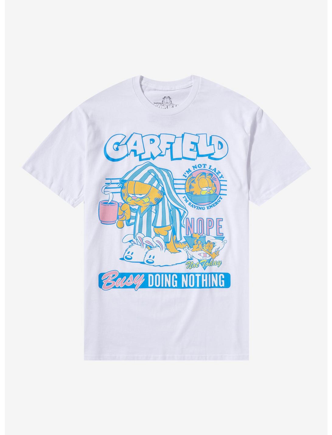 Garfield Busy Doing Nothing T-Shirt, MULTI, hi-res