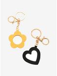 Shaped Mirror Assorted Key Chain, , hi-res