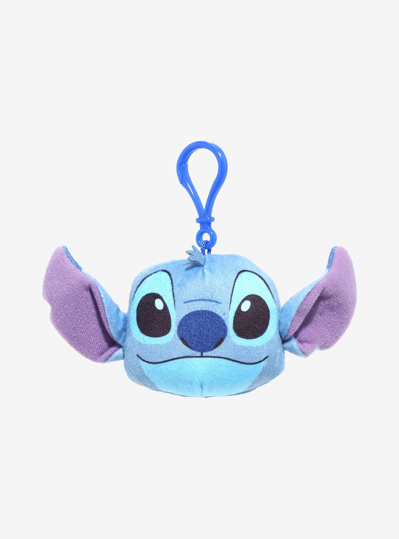 Disney Lilo & Stitch Plush Head Key Chain, , hi-res