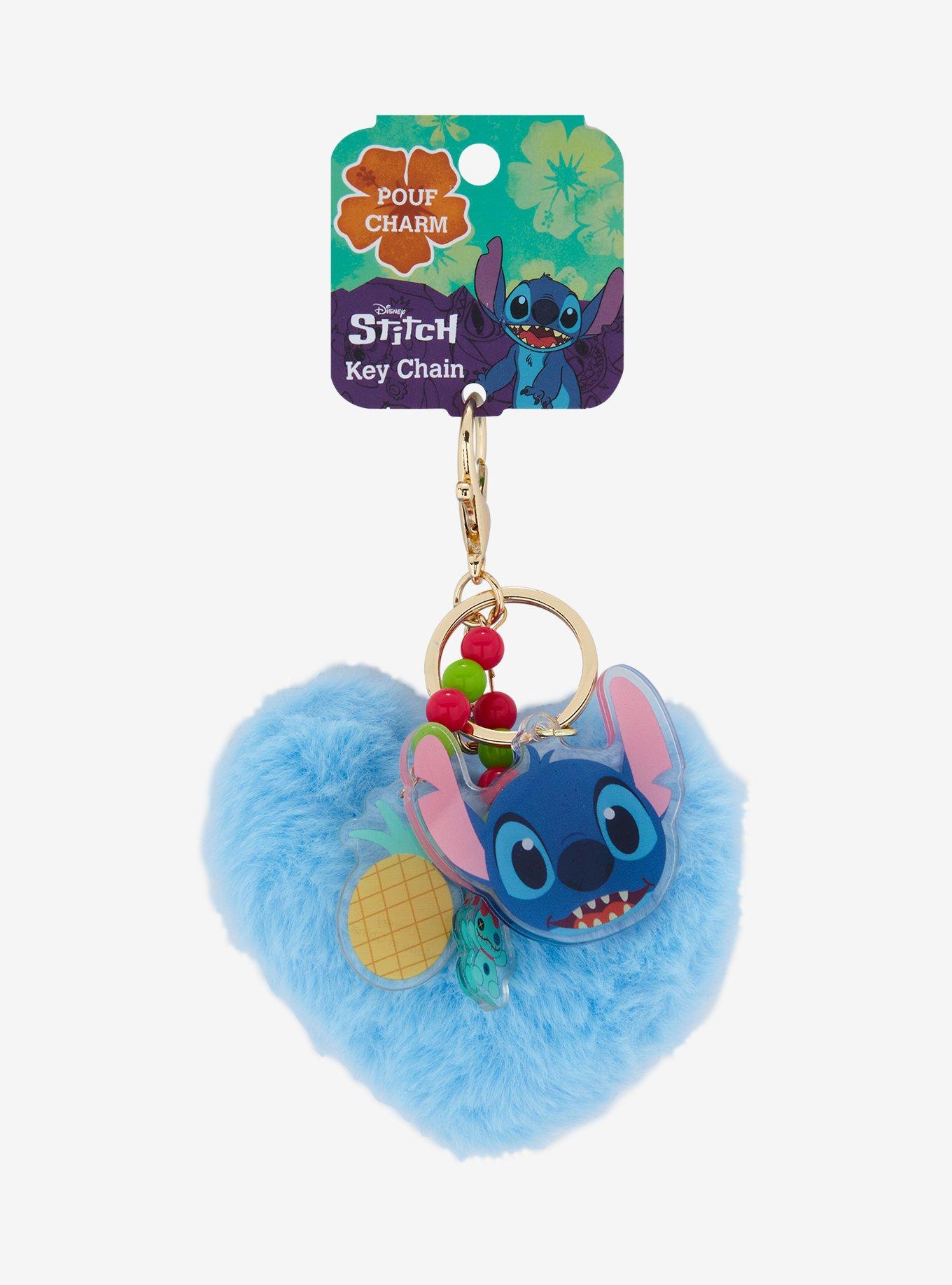 Disney Lilo & Stitch Pineapple Heart Plush Key Chain, , hi-res