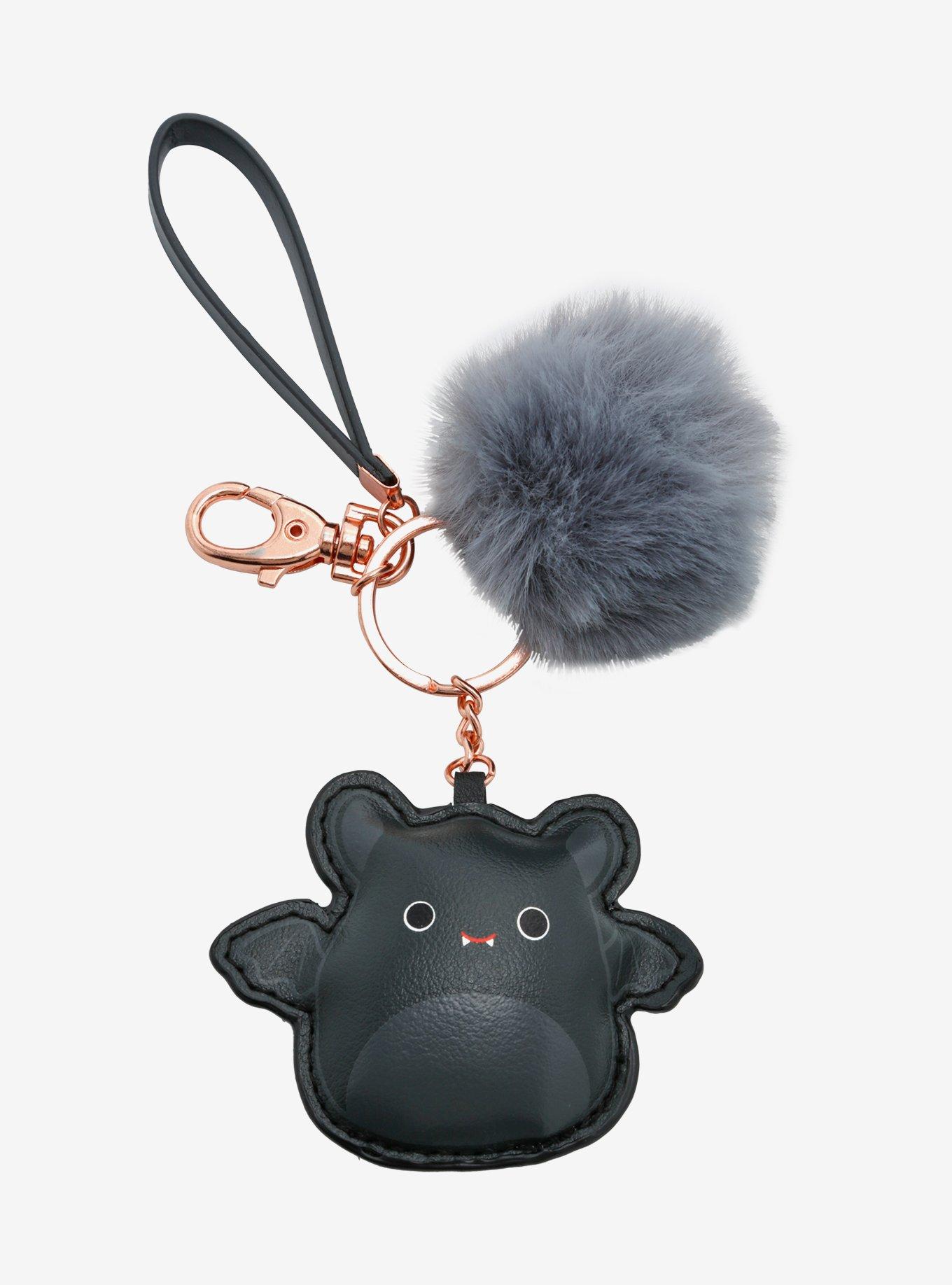 Squishmallows Emily The Bat Puffy Figural Key Chain 