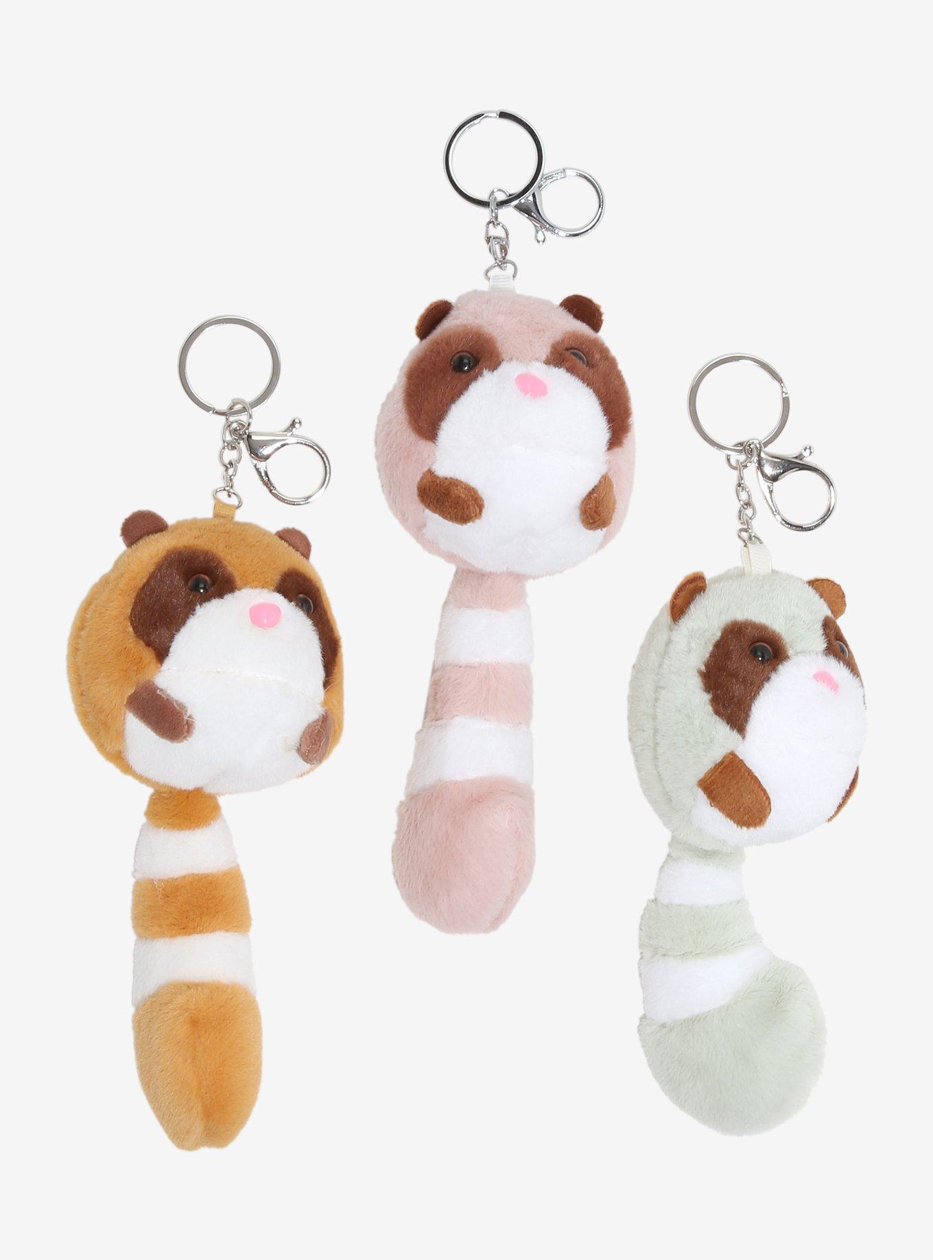Raccoon Plush Assorted Blind Key Chain, , hi-res