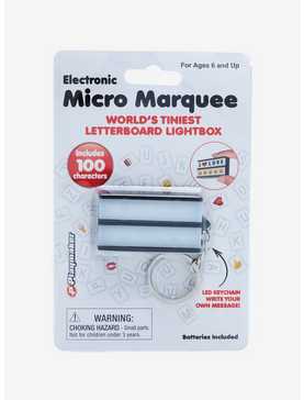 Electronic Micro Marquee Key Chain, , hi-res