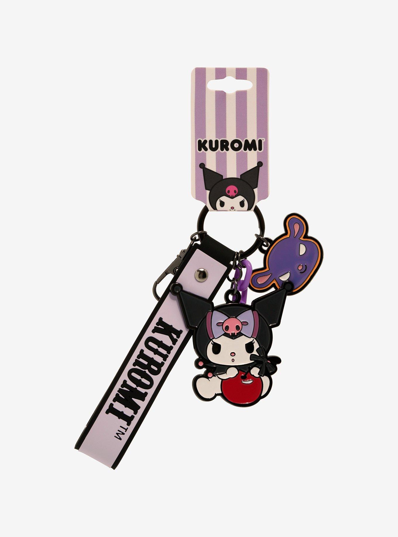Kuromi & Baku Cherry Wrist Key Chain | Hot Topic