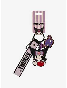 Kuromi & Baku Cherry Wrist Key Chain, , hi-res