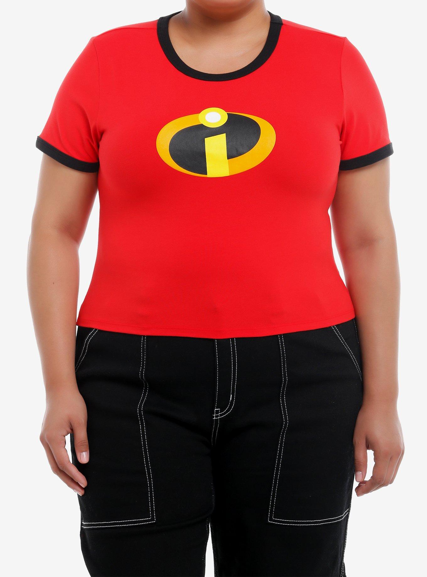 Disney Pixar The Incredibles Costume Girls Ringer Baby T-Shirt Plus