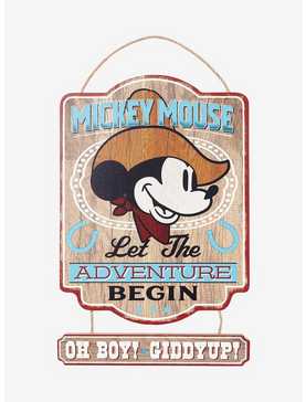 Disney Mickey Mouse Cowboy Wall Art, , hi-res
