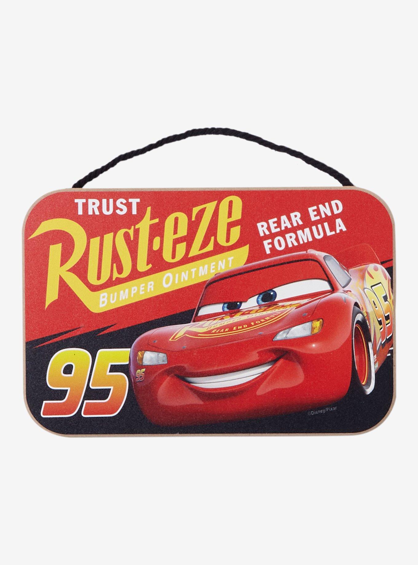 Hot Topic Disney Pixar Cars Lightning McQueen Wall Art | Brazos Mall