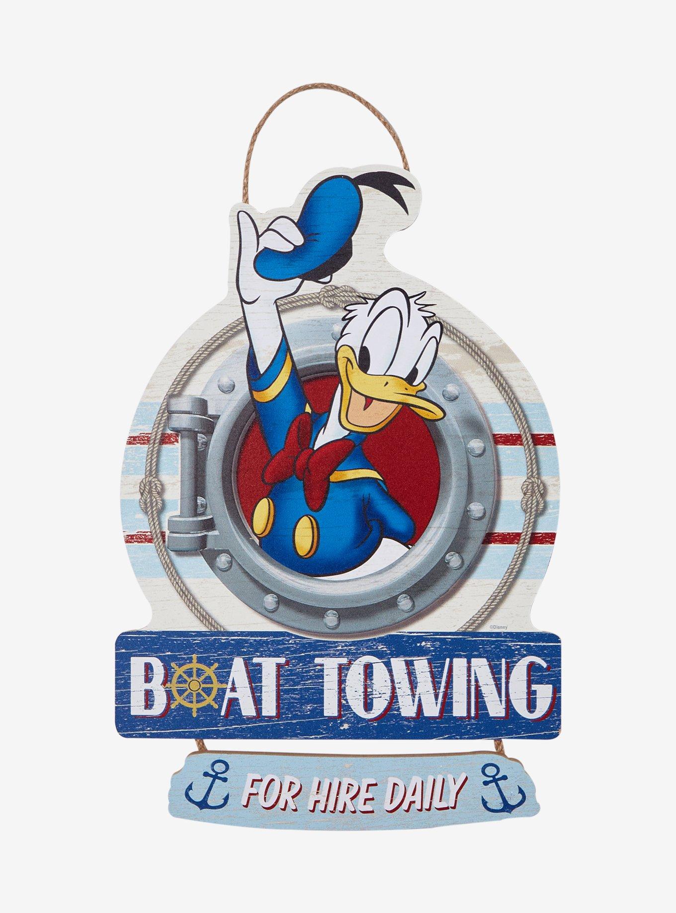 Disney Donald Duck Boat Towing Wall Art, , hi-res