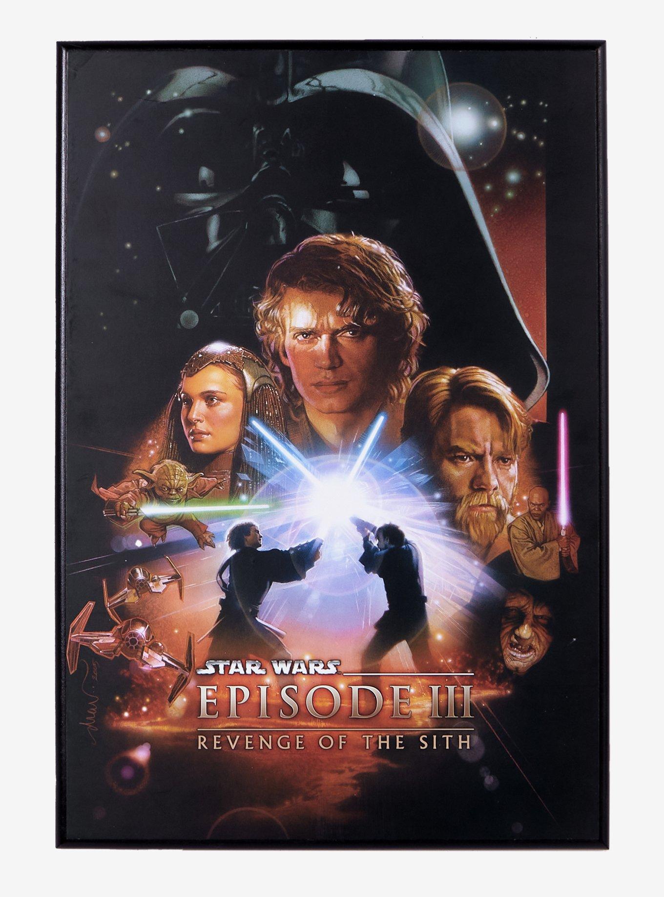 Star Wars Revenge Of The Sith Poster Wall Art, , hi-res