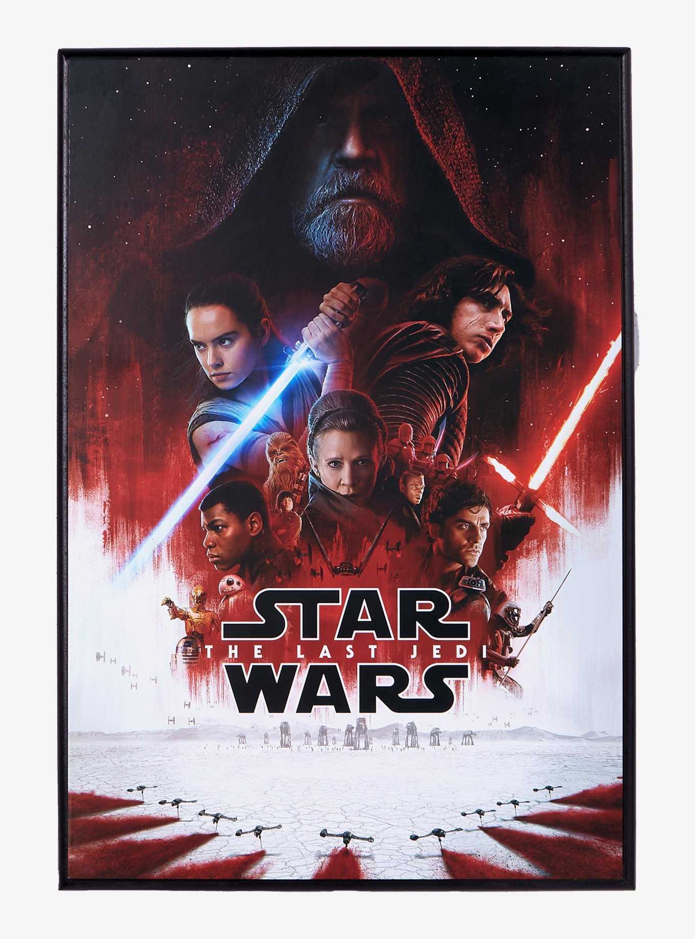 Star Wars The Last Jedi Poster Wall Art, , hi-res