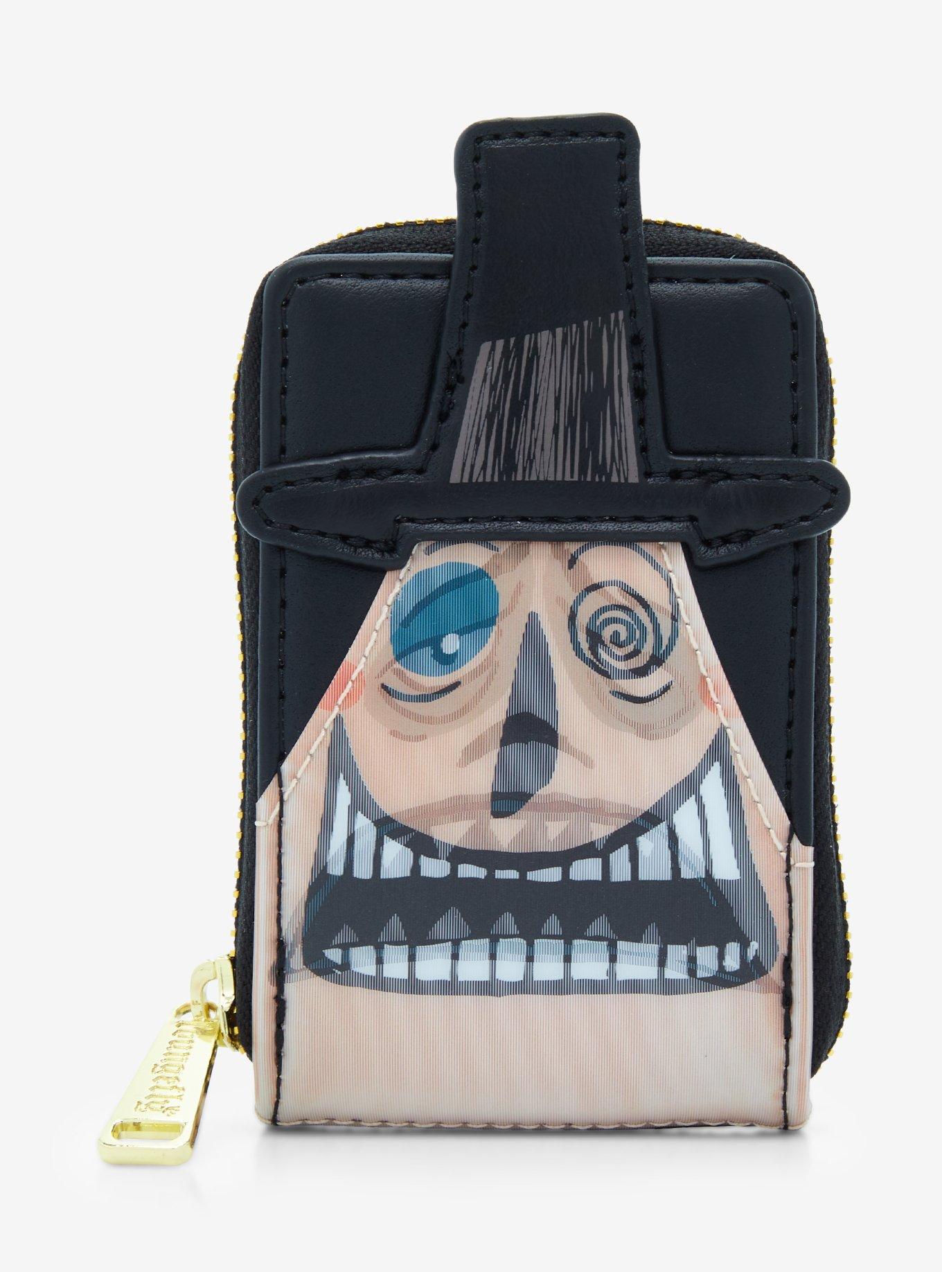 Loungefly Disney The Nightmare Before Christmas Mayor Face Lenticular Accordion Wallet, , hi-res