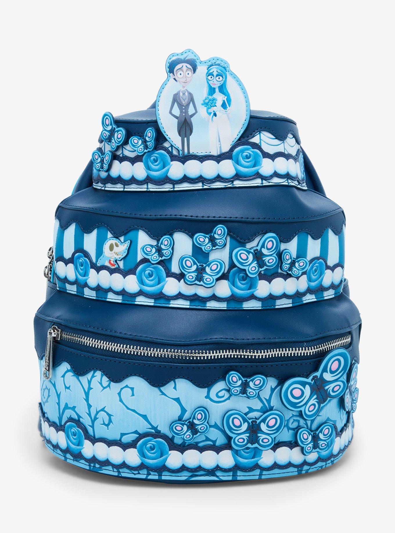 Loungefly The Corpse Bride Wedding Cake Figural Mini Backpack, , hi-res