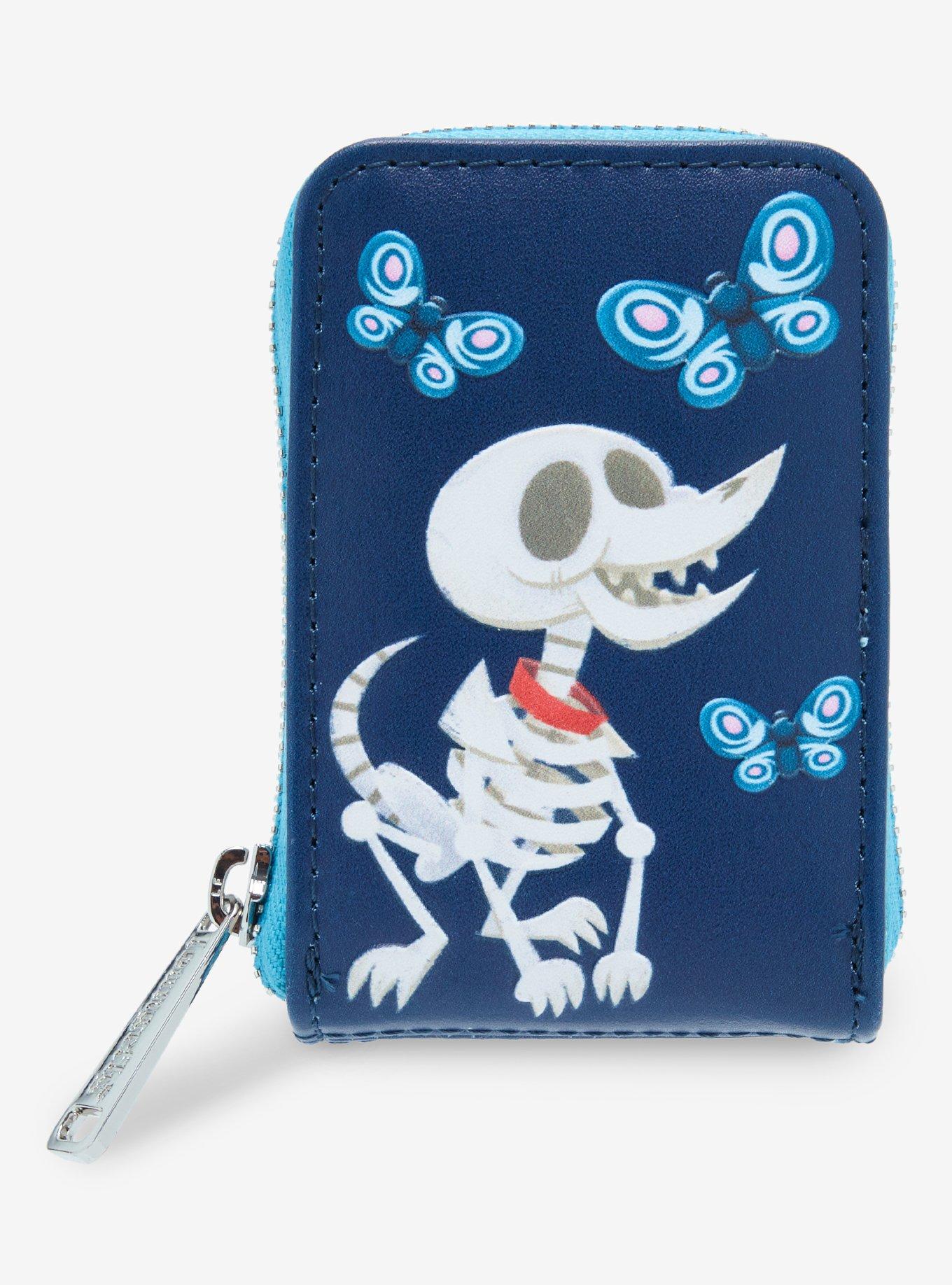 Loungefly The Corpse Bride Scraps & Butterflies Glow-in-the-Dark Accordion Wallet, , hi-res