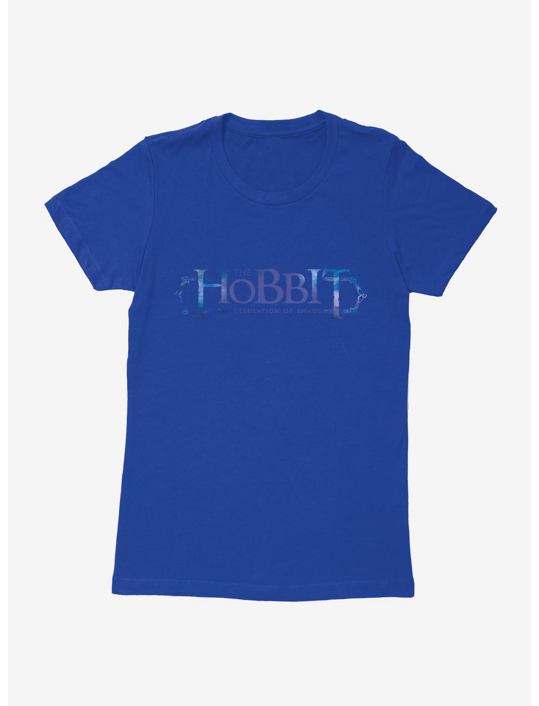 The Hobbit: The Desolation Of Smaug Title Logo Womens T-Shirt, , hi-res