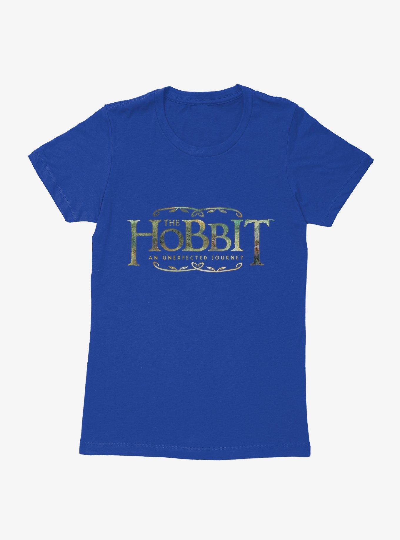 The Hobbit: An Unexpected Journey Title Logo Womens T-Shirt, , hi-res