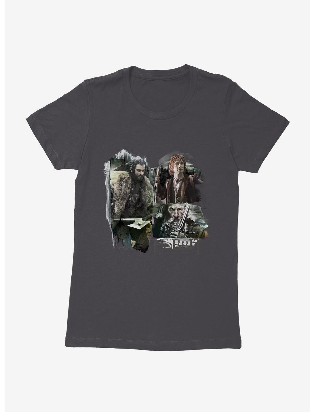 The Hobbit: An Unexpected Journey Thorin Bilbo Gandalf Womens T-Shirt, , hi-res