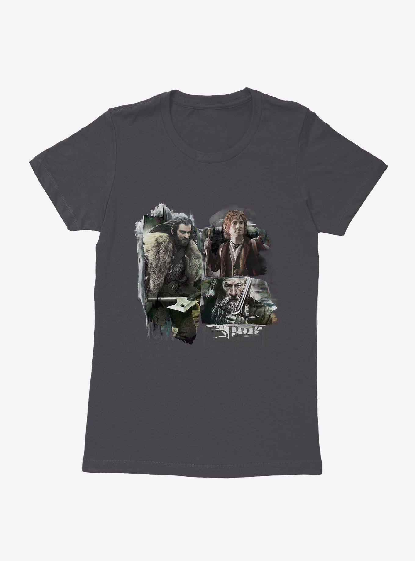 The Hobbit: An Unexpected Journey Thorin Bilbo Gandalf Womens T-Shirt, , hi-res