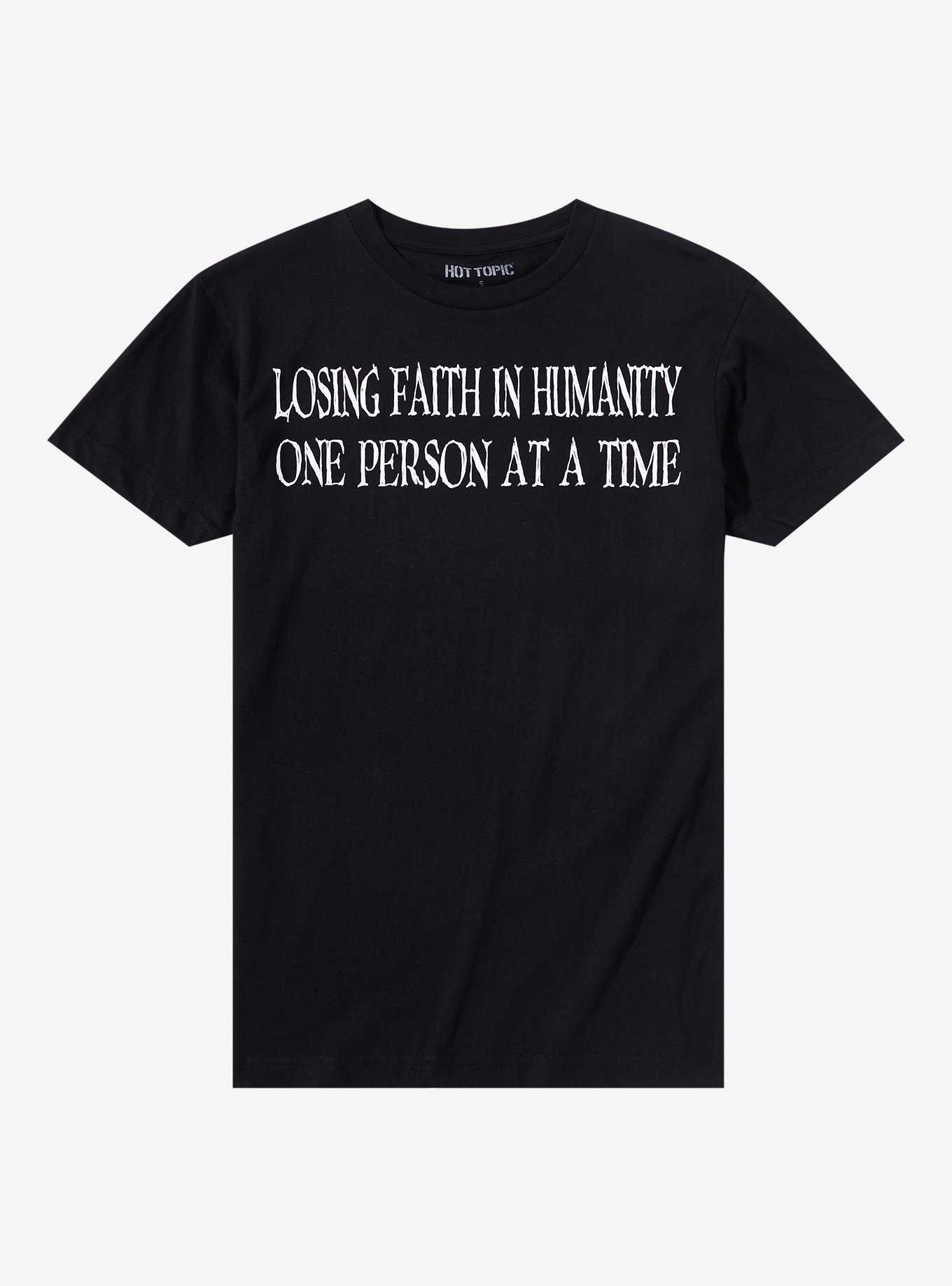 Losing Faith In Humanity T-Shirt, , hi-res