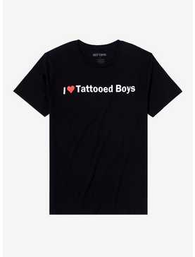I Love Tattooed Boys T-Shirt, , hi-res