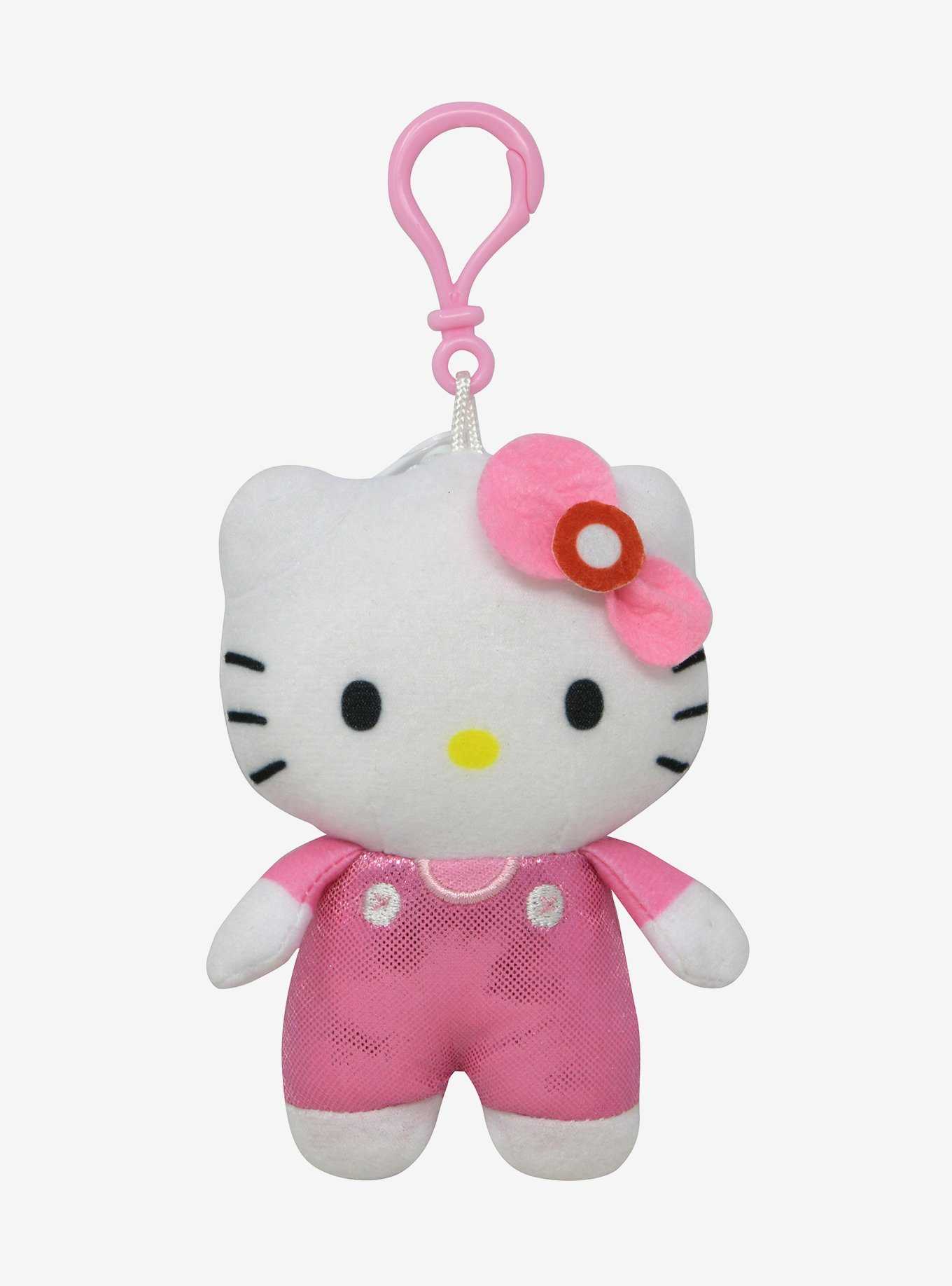 Hello Kitty Shiny Outfit Plush Key Chain, , hi-res