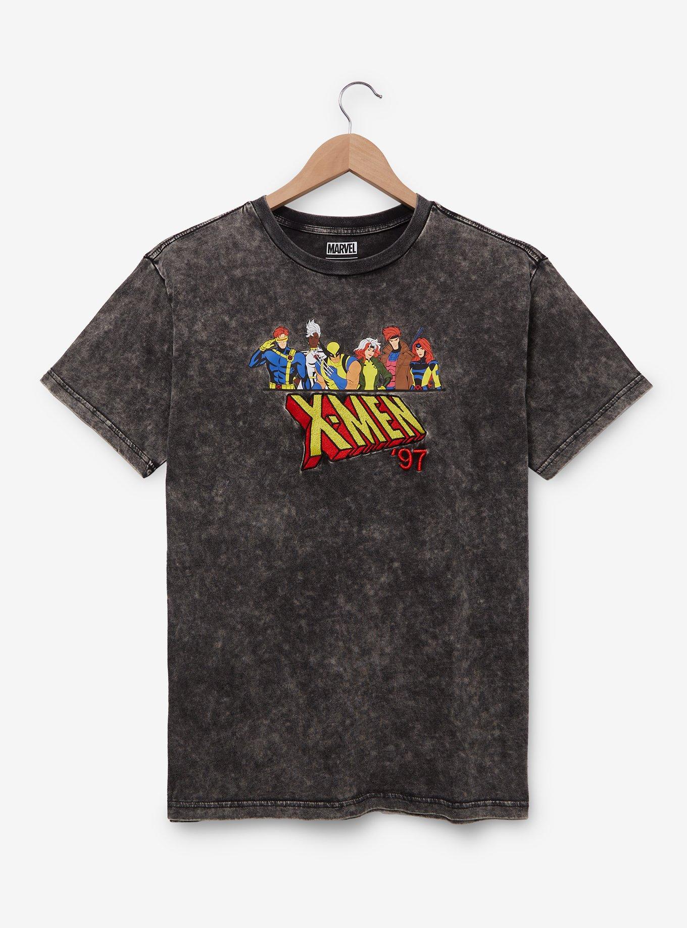 Our Universe Marvel X-Men '97 Group Mineral Wash T-Shirt Our Universe Exclusive, MULTI, hi-res