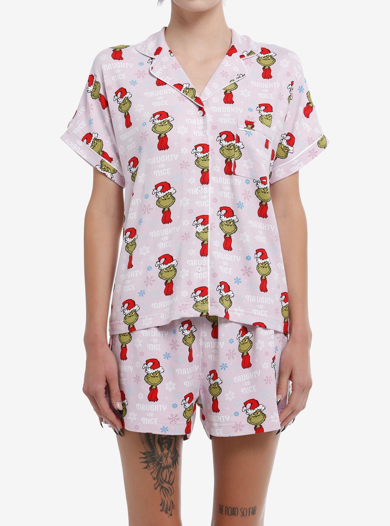 How The Grinch Stole Christmas Naughty Or Nice Lounge Set, MULTI, hi-res