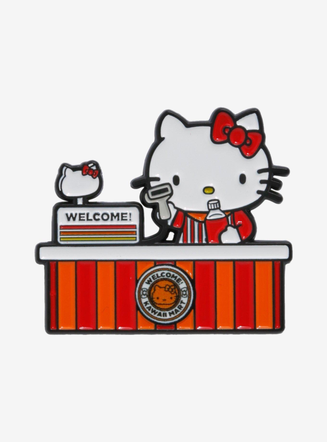 Sanrio Hello Kitty Kawaii Mart Cashier Enamel Pin - BoxLunch Exclusive