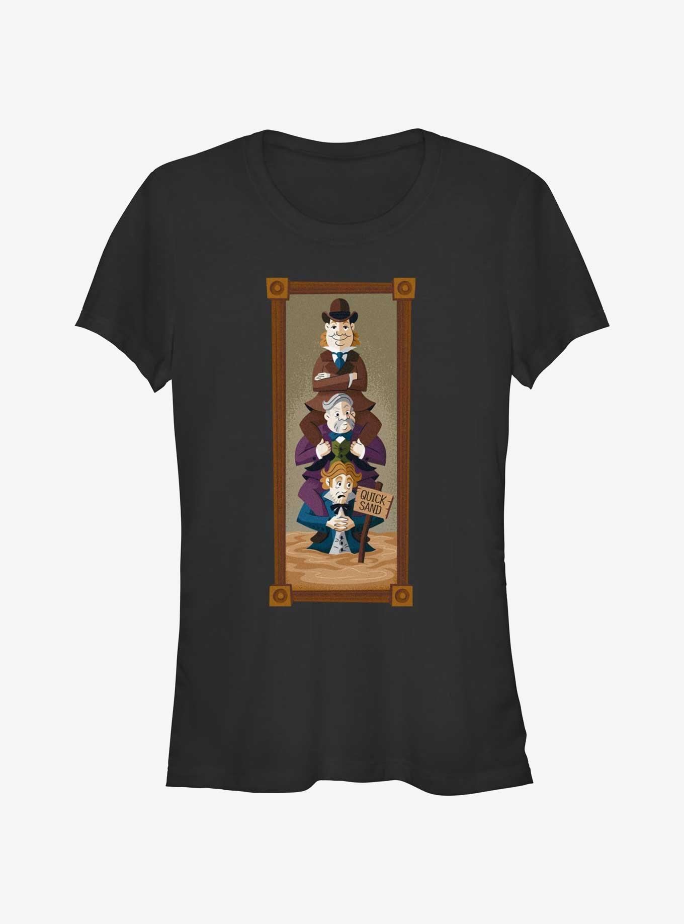 Disney The Haunted Mansion The Quicksand Men Portrait Girls T-Shirt Hot Topic Web Exclusive, , hi-res