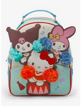 Sanrio Hello Kitty, My Melody, and Kuromi Cheer Mini Backpack — BoxLunch Exclusive, , hi-res