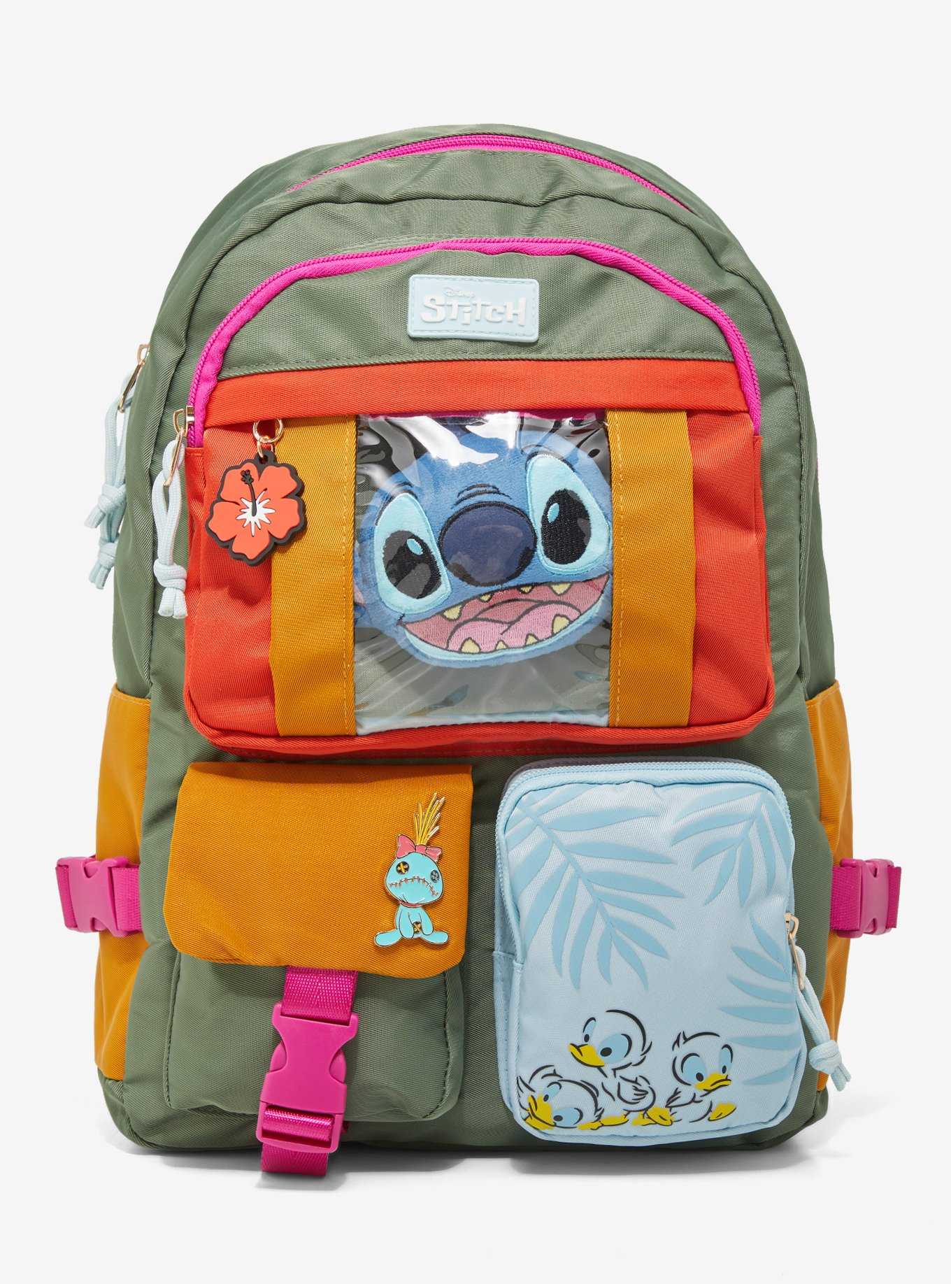 Disney Lilo & Stitch Multi-Pocket Backpack — BoxLunch Exclusive, , hi-res