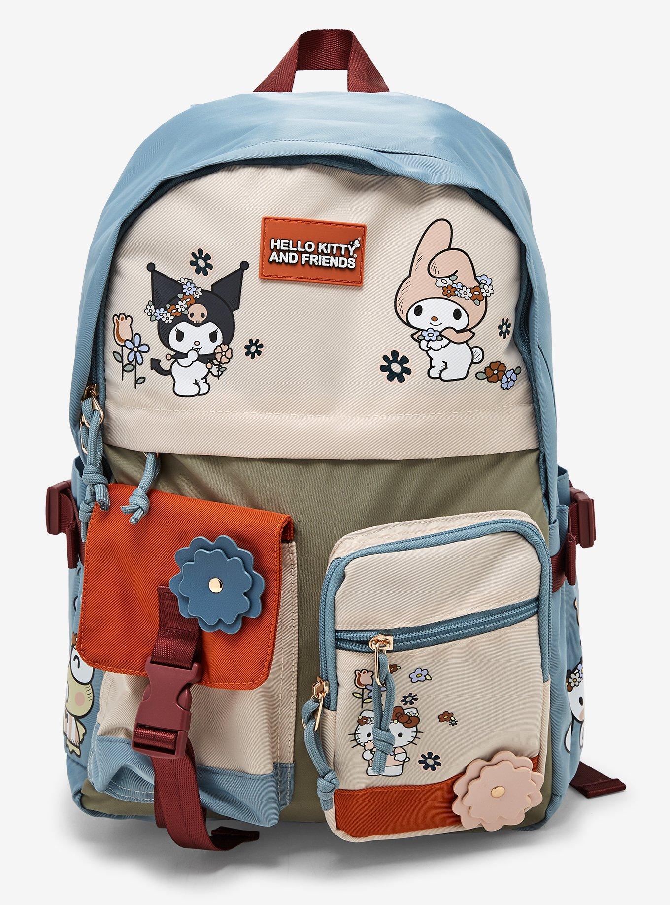 Sanrio Hello Kitty and Friends Multi Pocket Backpack BoxLunch Exclusive BoxLunch