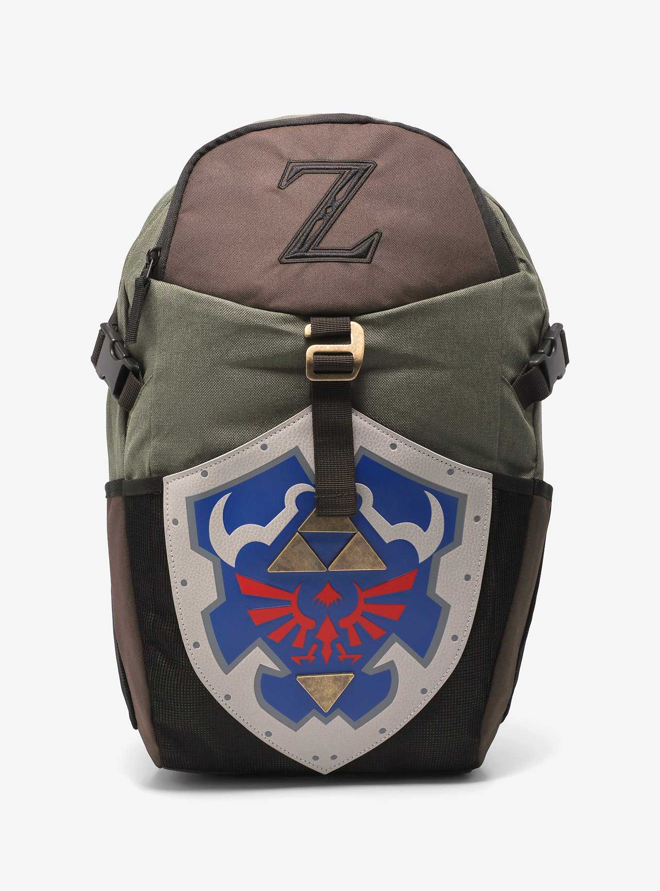 Nintendo The Legend of Zelda Hylian Shield Backpack - BoxLunch Exclusive, , hi-res