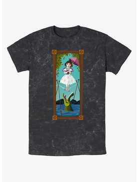 Disney The Haunted Mansion The Tightrope Walker Portrait Mineral Wash T-Shirt BoxLunch Web Exclusive, , hi-res