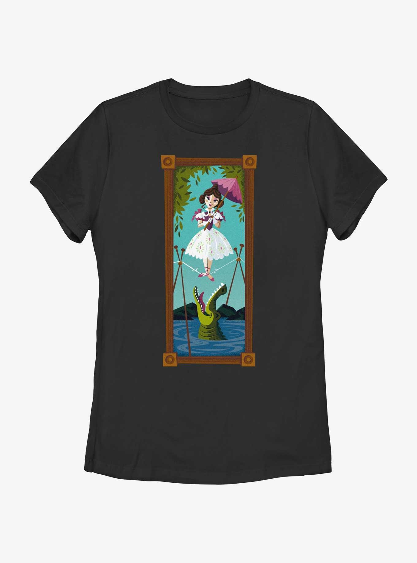 Disney The Haunted Mansion Sally Slater Tightrope Walker Portrait Womens T-Shirt BoxLunch Web Exclusive, , hi-res